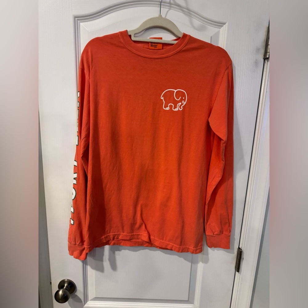 Ivory Ella Peach Color Long Sleeve Tee